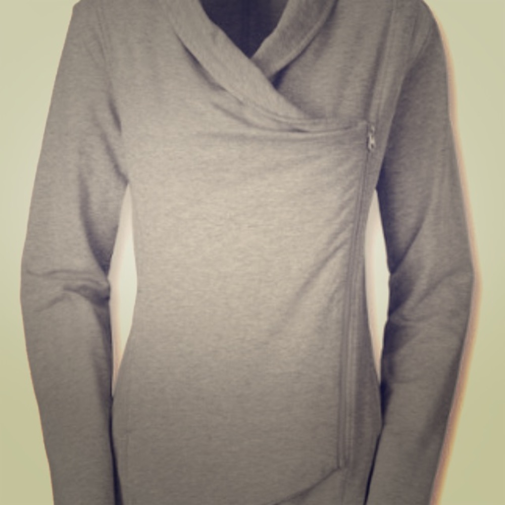North Face Sharlet Asymmetrical Zip  Sweatshirt